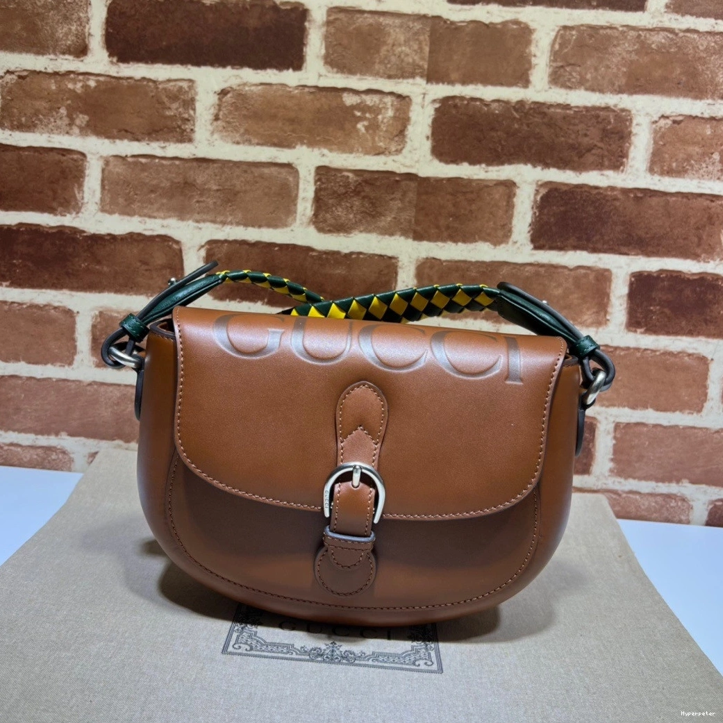 Hyperpeter logo shoulder Gucci bag with Small 0814